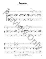 Imagine Guitar and Fretted sheet music cover